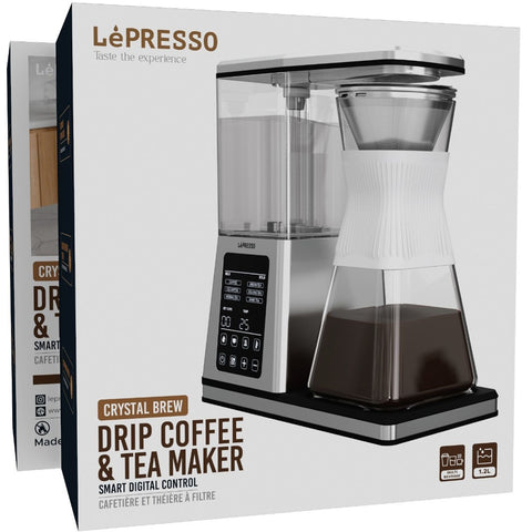 Lepresso 220-240V Drip Coffe Machine With Lcd Control -Silver