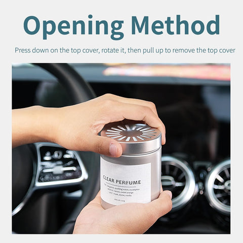 WHITE SANDALWOOD OOLONG Premium Car Air Freshener – Long Lasting Car Perfume