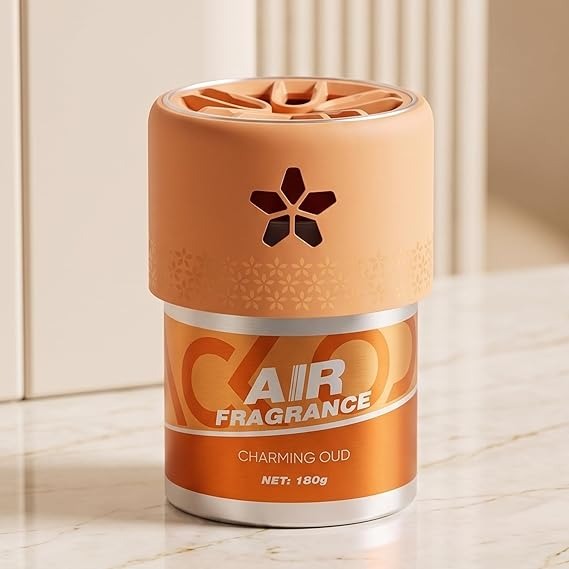 Car Air Freshener 180g – Long Lasting Gel Air Freshener for Car, Home & Office, Odor Eliminator, Premium Fragrance Freshener