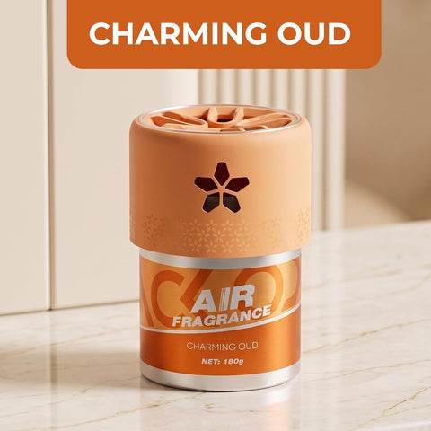 Car Air Freshener 180g – Long Lasting Gel Air Freshener for Car, Home & Office, Odor Eliminator, Premium Fragrance Freshener