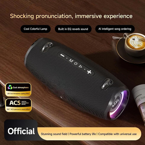 Rechargeable Outdoor Sound System for Party, Camping & Home (75W)