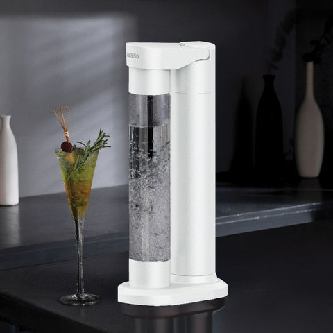 Lepresso Instant Carbonator And Soda Maker With Dual Bottle (500+350Ml) - Brown