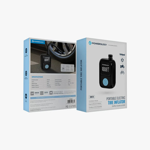 Powerology Portable Electric Tire Inflator
