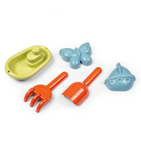 Smoby Life Sand & Water Play Table, Outdoor Sensory Play Table with 2 Removable Trays