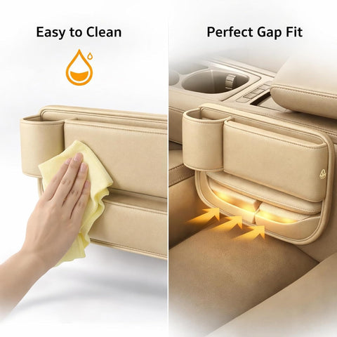 Car Seat Gap Organizer with Cup Holder – PU Leather Auto Storage (Copy)