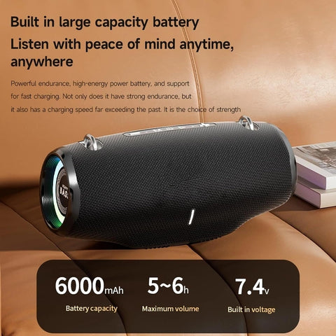 Rechargeable Outdoor Sound System for Party, Camping & Home (75W)