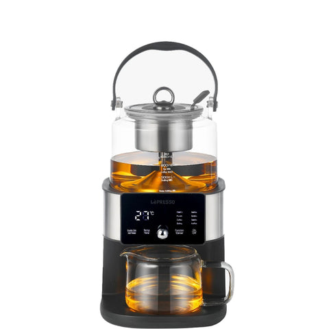 Lepresso Brewfinity Tea And Coffee Brewer With Digital Display - Black