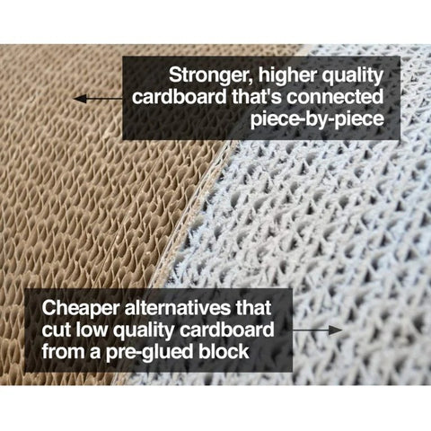 PetFusion 3-Sided Vertical Scratcher Large
