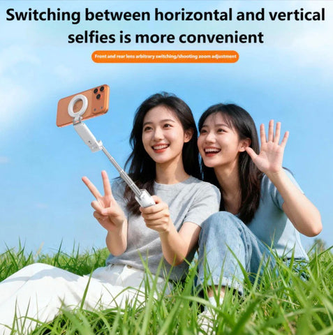 Wonew 4-in-1 Selfie Stick a practical design that combines a hand grip