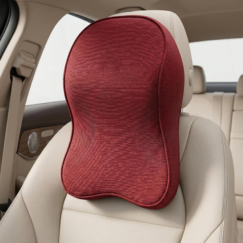 Ergonomic Cervical Headrest Cushion for Car Seat | Neck Pain Relief Pillow for Driving