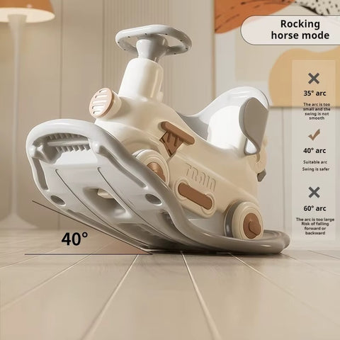 High-Quality, Portable Baby Rocking Chair with Anti-Fall Protection.