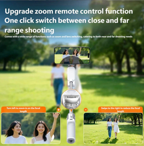 Wonew 4-in-1 Selfie Stick a practical design that combines a hand grip