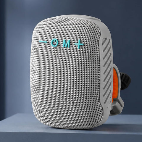 Portable Bluetooth Speaker with Bike Mount, Wireless Heavy Bass Speaker