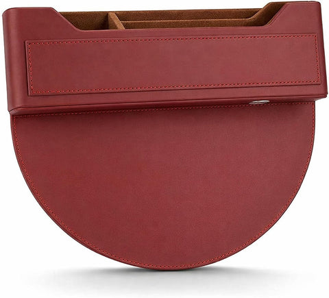 Car Seat Gap Organizer with Cup Holder – PU Leather Auto Storage