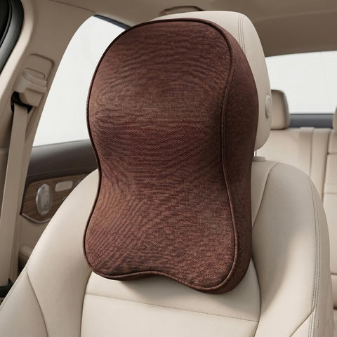 Ergonomic Cervical Headrest Cushion for Car Seat | Neck Pain Relief Pillow for Driving