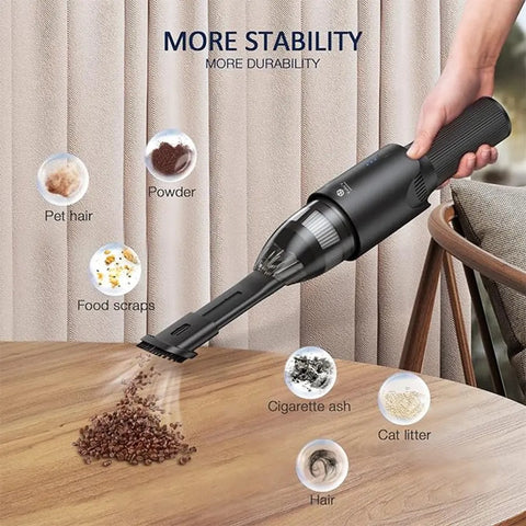 Toby’s VC-01 18000PA Handheld Car Vacuum Cleaner