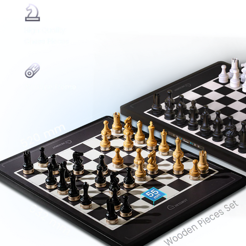 Chessnut Move - Advanced Robotic Chessboard with Wooden Pieces