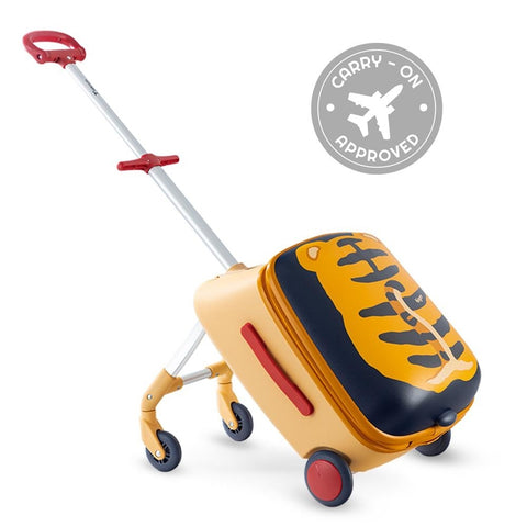 Tiger 3-In-1 Ride-On Suitcase - Teknum