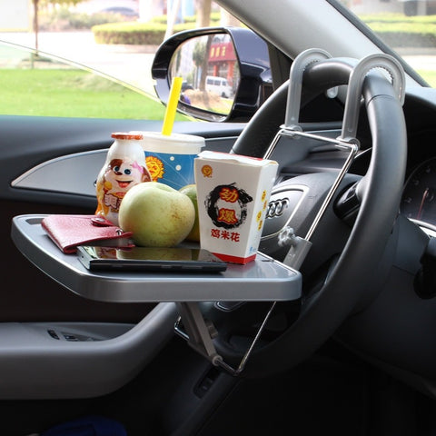 Car Activity Tray For Car Eating, Car Tray Table With Hook Design