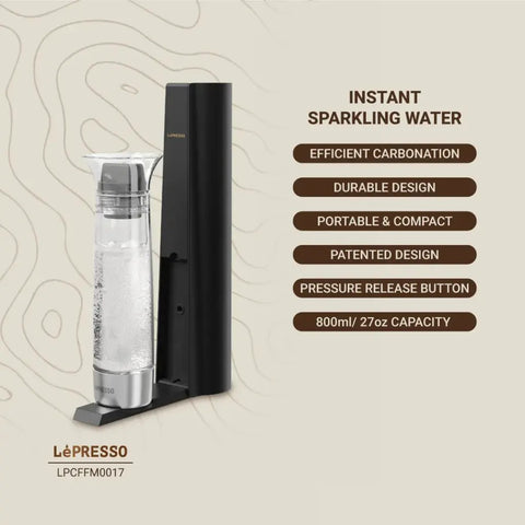 LePresso Carbonator Instant Sparkling Water