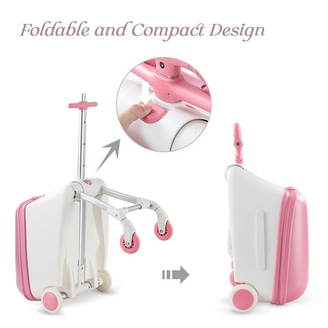 Panda 3-In-1 Ride-On Suitcase - Teknum