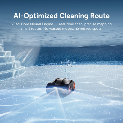 iGarden Robotic Pool Cleaner K Series, Up to 3.5H Runtime Cordless Pool Vacuum