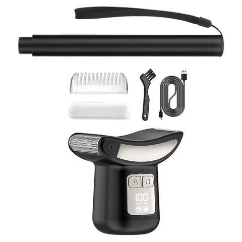 IPX6 Back Shaver Men Grooming Kit Waterproof Electric Body Hair Trimmer