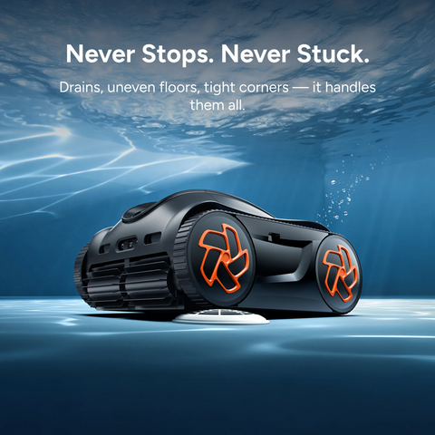 iGarden Robotic Pool Cleaner K Series, Up to 3.5H Runtime Cordless Pool Vacuum