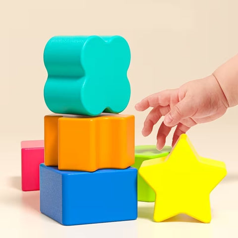 Early Education Multifunctional Toy Car, Geometric Toys for Boys And Girls,