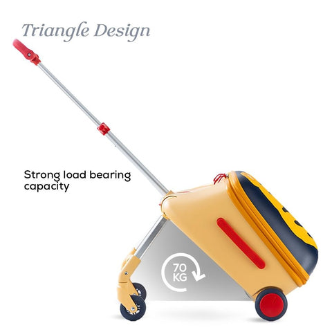 Tiger 3-In-1 Ride-On Suitcase - Teknum