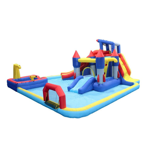 Megastar 10 In 1 Inflatable H20 Water Fight Bounce House Water Park For Kids