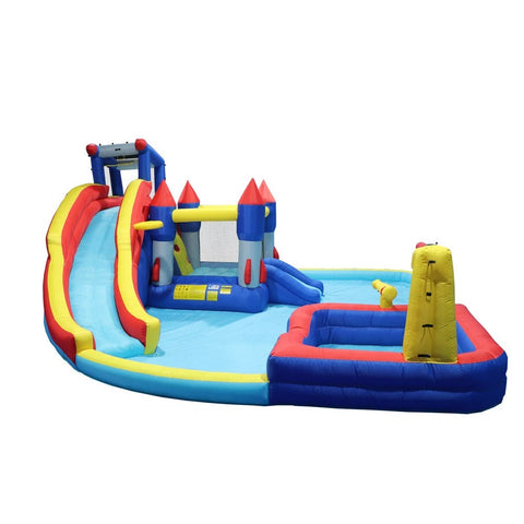 Megastar 10 In 1 Inflatable H20 Water Fight Bounce House Water Park For Kids