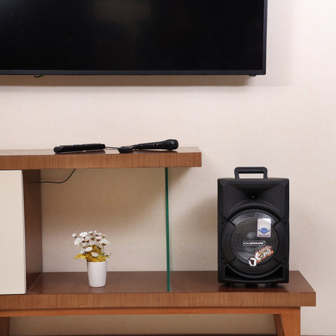 Olsenmark Party Speaker With Usb, Sd Card, Fm, Mic, Bluetooth & Remote