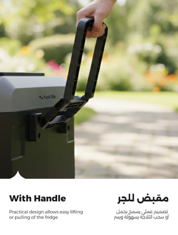 Taktik Dual Compartment Portable Fridge And Freezer 40L