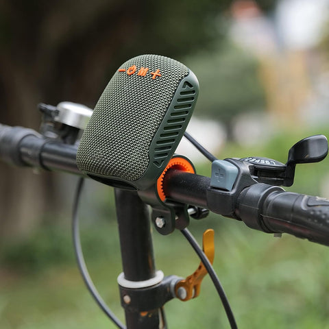 Portable Bluetooth Speaker with Bike Mount, Wireless Heavy Bass Speaker