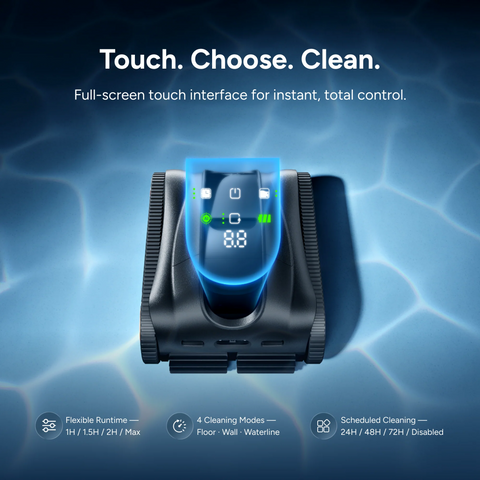 iGarden Robotic Pool Cleaner K Series, Up to 3.5H Runtime Cordless Pool Vacuum