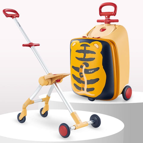 Tiger 3-In-1 Ride-On Suitcase - Teknum