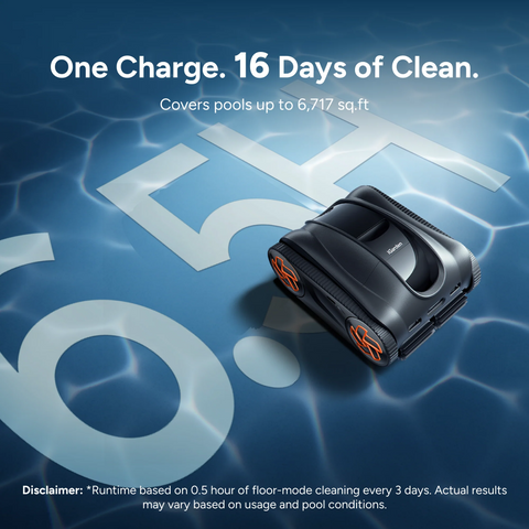 iGarden Robotic Pool Cleaner K Series, Up to 3.5H Runtime Cordless Pool Vacuum