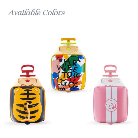 Panda 3-In-1 Ride-On Suitcase - Teknum