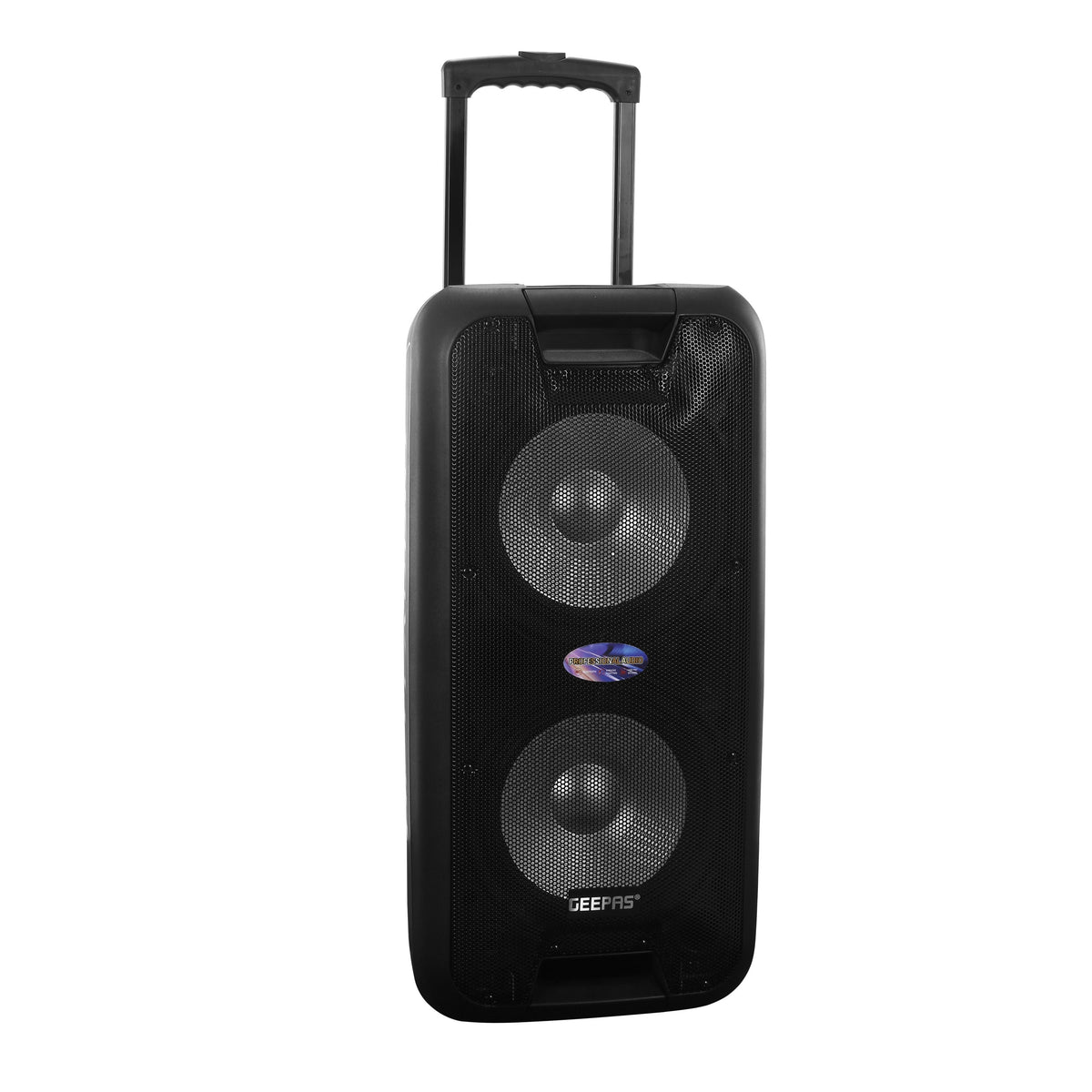 Geepas 10-Inch Rechargeable Professional Speaker Wireless Microphones