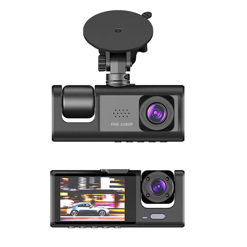 RACO Baideluo 1080P HD Dual-View Dash Cam with G-Sensor, Night Vision & Wide Angle
