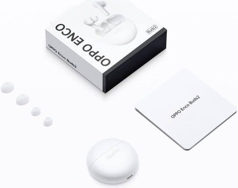 OPPO Enco Buds2 Headphone, 10mm Titanium Driver