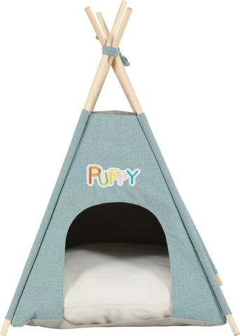 PUPPY TEEPEE Puppy or Kitten a Cozy Resting Place with Removable Cushion - ZOLUX