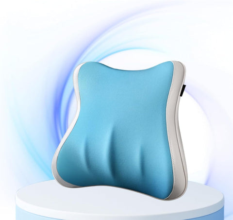 Ergonomic Lumbar Support Backrest Pillow for Car & Office Chair – Memory Foam Cushion for Lower Back Pain Relief