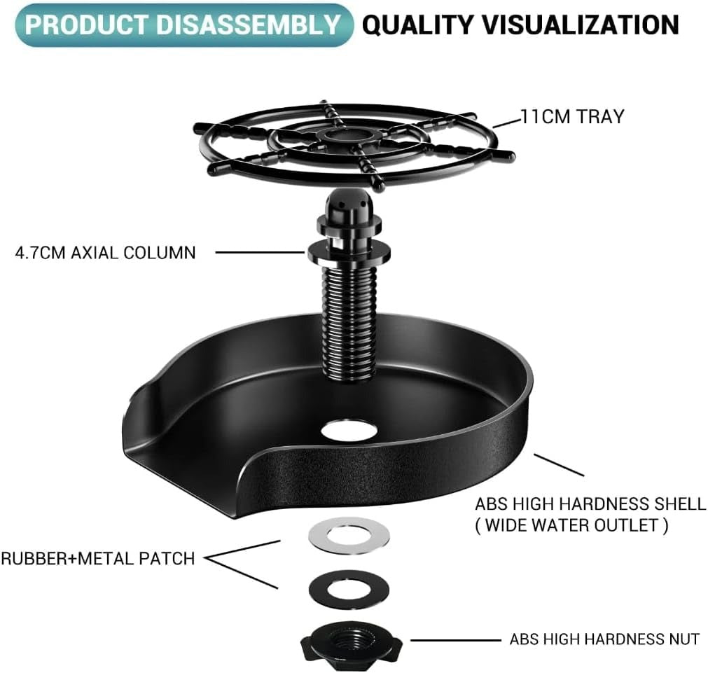 Olmecs Glass Rinser For Kitchen Sink