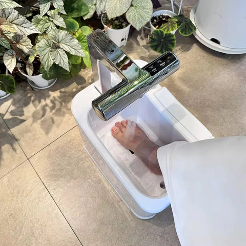 New smart ablution device with sensor from