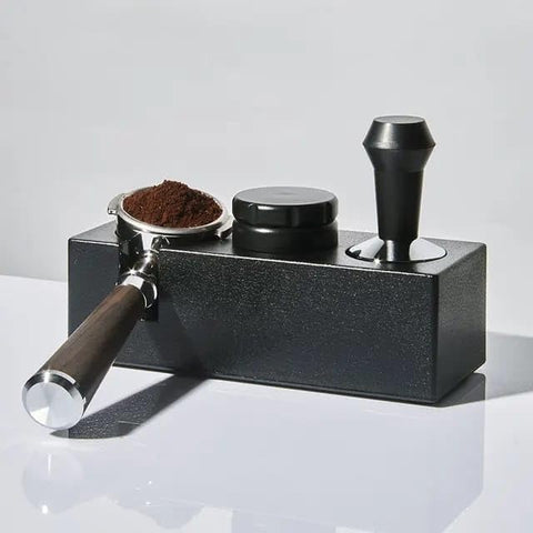 Olmecs Tamping Station Plastic Espresso Tamper Stand (Black)