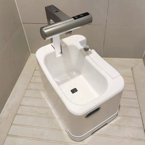 New smart ablution device with sensor from
