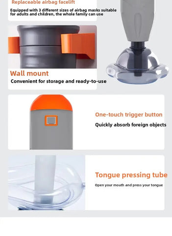 Portable First Aid Anti-Choking Rescue Device - CRFISH