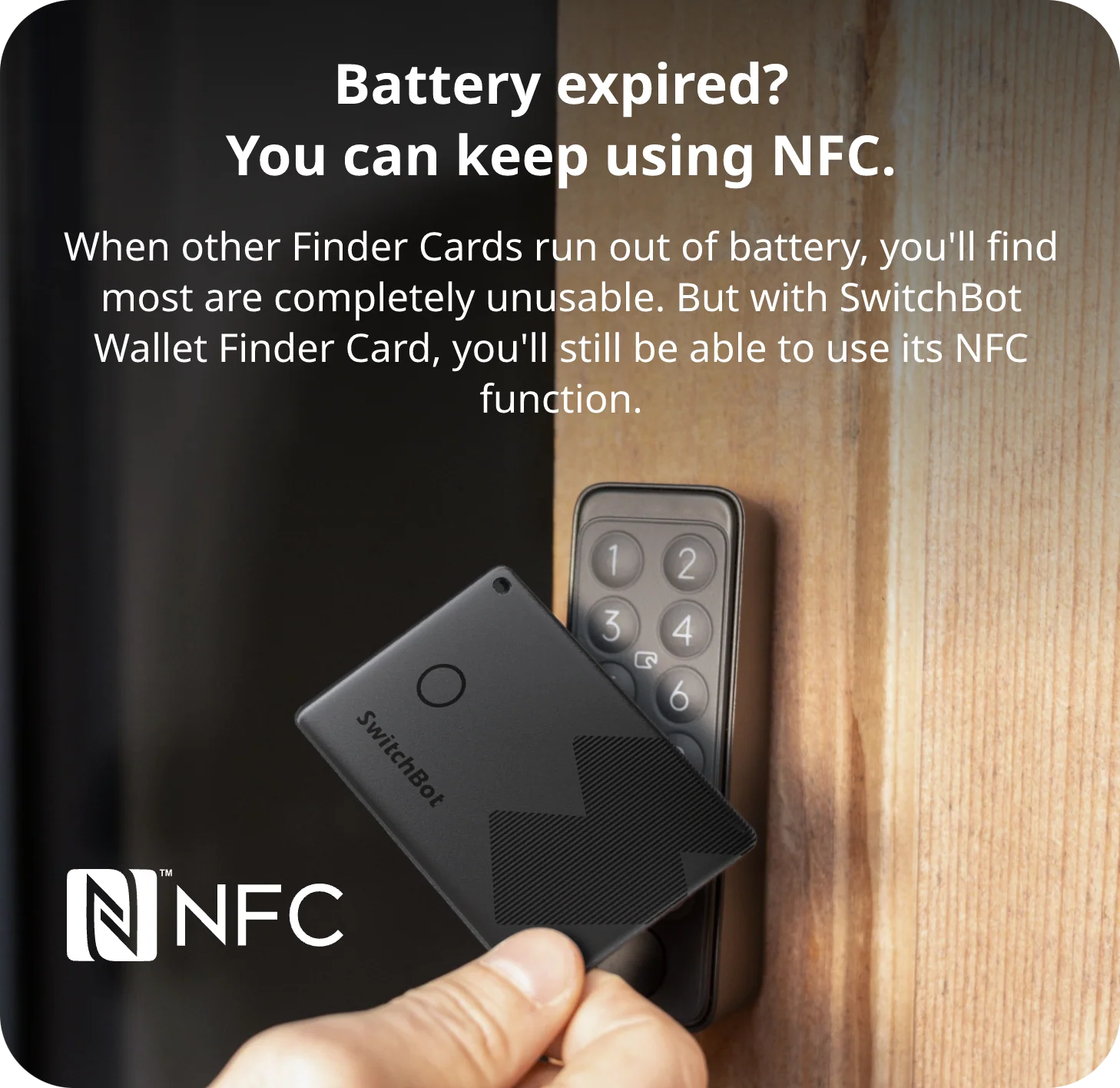 SwitchBot Wallet Finder Card